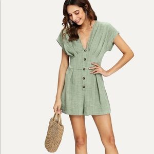 ☀️Shein pleated romper
